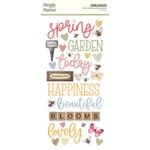 Simple Stories - Vintage Spring Garden 6x12 Foam Stickers. Fixed Price $6.99.
