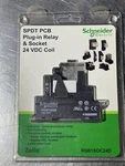 Schnider Electric Rsb1soc24d Spdt Pcb Plug-in Relay & Socket, 24 Vdc Coil. Fixed Price $19.99.