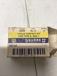 Square D,86722,class 9998 Type Sl-3 Contact Kit 3 U-689. Fixed Price $99.99.