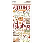 Simple Stories - Vintage Autumn Breeze 6x12 Foam Stickers. Fixed Price $8.00.