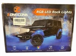 Zonecona Led Rock Lights Aluminum 12 Pods Wireless Control Underglow. Fixed Price $42.00.