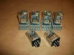 6pc Omron Mk2epn-ua-ac120 Relay 120v Coil Used. Fixed Price $40.00.