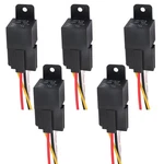 Cotonlake12v 40a 4pin Spst Harness Sockets With Color-labeled Wires For Autom.... Fixed Price $27.16.