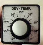 Newlec Prt24d Temperature Control Relay Dev 17-41 Degrees 11 Pin With Plug Base. Fixed Price $40.00.