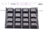 3/4" Square Peel & Stick Silicone Pads For Panels Fixtures Shop Cnc Mro. Fixed Price $16.91.