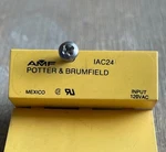 Amf Potter & Brumfield Iac24 Relay Input 120vac 5 Pin New No Pkg. Fixed Price $10.00.