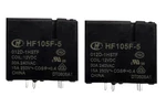 2pcs Hongfa Hf105f-5-012d-1hstf 12vdc Power Relay 30a 240vac 4pins. Fixed Price $8.66.