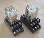 Omron Type My4 Relay 24vdc With Pyf14t Base Lot Of 2. Fixed Price $30.00.
