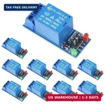 Aitrip 10pcs 5v One Channel Relay Module Switch With Opto Isolation High L. Fixed Price $14.39.
