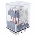Nte R12-17a3-12 4pdt, 12 Volt Ac Coil 5 Amp General Purpose Relay 5a. Fixed Price $10.19.