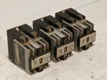 Lot Of 3 Square D 8501xo40 Type X Industrial Control Relays Ser. A Nema A600 20a. Fixed Price $99.99.