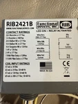 Functional Devices-rib Rib2421b Enclosed Pre-wired Relay,20a At 277vac,spdt. Fixed Price $35.00.