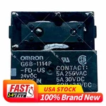 Factory Sealed Ormon G6b-1114p-fd-us 24vdc Power Relay 5a 250vac Free Shipping. Fixed Price $59.00.