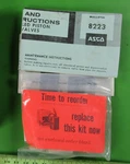 Asco 78-962 2-way Pilot Control Solenoid Coil 8223 Repair Kit Nos 1/4" Npt. Fixed Price $27.00.