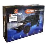 Zonecona 12pods Metal Rgb Led Rock Lights With Bluetooth App/rf Remote Control. Fixed Price $79.73.