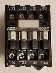Abb K22-n, K22e, Control Relay 2n0-2nc, 24v 60/50hz Coil. New Open Box. Fixed Price $59.97.