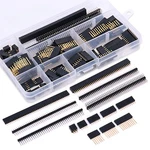 Glarks 112pcs 2.54mm Male And Female Pin Connector Assortment Kit, 100pcs.... Fixed Price $18.78.