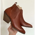 Portland Leather Goods Dakota Western Boot Tucson New/box 7.5 Patina Cognac Chic. Fixed Price $70.00.