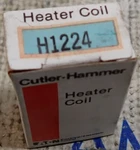 1 New - Cutler-hammer Heater Element Coil H1224 Thermal Overload. Fixed Price $17.50.