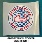Bridgehampton Race Circuit Glossy Vinyl Decal Sticker - Track-vintage Scca. Fixed Price $5.81.