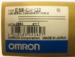 New Omron E58-cifq2 Usb Serial Conversion Cable 100% Original Official. Fixed Price $250.00.