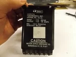 Kanson 1213 Resistive Sensitive Relay 1213-1-b-b Opts 1&2 115vac A3. Fixed Price $35.00.