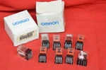 Omron 5a Amp 24v Coil Relays 2w932 14 Pin Pins Relay 4pdt Square Lot Of (9) Nos. Fixed Price $72.25.