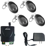 Rf 12v 1ch Wireless Receiver With 4 Remote Control Transmitters 315mhz For Door. Fixed Price $109.46.