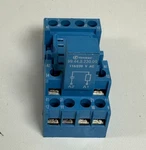 Finder 94.44.1 Relay Base 7a-300v Ac Blue (lot Of 4) New Fast Ship. Fixed Price $51.00.