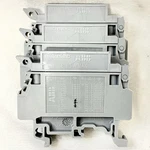 Lot Of 3 Abb Entrelec M4/8s 6.3a Fuse Terminal Block Din Rail Mount. Fixed Price $9.99.