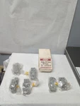 Dayton,2a582e,square Socket Scew Terminal 8-pin Lot Of 6 Nos. Fixed Price $40.00.