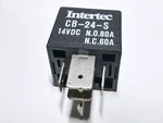 Cb-24-s Intertec Automotive Relay 24vdc Spdt 80a/60a 5-pin. Fixed Price $18.00.