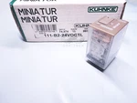 1x 111b2-24vdc1l Kuhnke Relay 24vdc 5a Dpdt With Led, Test Button, Lever 8-pin. Fixed Price $19.00.