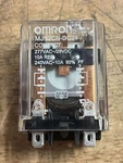 Omron Mjn2cf-dc24 8 Pins/terminals, Power Relay, 24vdc, 10a, Flange (lot Of 3). Fixed Price $14.99.