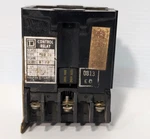 Square D 8501g0-20 Control Relay, Series D, 30072-31103, With 31021-400-60 Coil. Fixed Price $29.99.