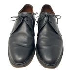 Allen Edmonds Leeds Black Leather Plain Toe Derby Shoes Mens 9 E 4611 Usa Made. Fixed Price $65.00.
