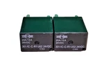 (qty. 2) Song Chuan 301-1c-c-r1-u02 24vdc Relay, 5 Pin 35a Spdt (1 Form C). Fixed Price $9.99.