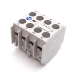Allen Bradley 100-kfa31z Auxiliary Contact Block, 4-pole 3x N/o 1x N/c, 600v 10a. Fixed Price $30.00.