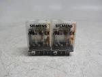 Lot Of 2 Siemens 3tx7114-5df13c 3tx71145df13c Plug-in Relay 15 Amp 120 Vac. Fixed Price $22.47.