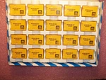 Qty (20) Nf2eb-2m-48v Aromat 48v 2a 7k Ohm 330mw Dpdt-mbb Flatpack Relays Nos. Fixed Price $29.99.