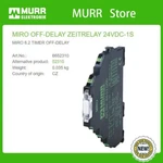 6652310 Murr Miro Off-delay Zeitrelay 24vdc-1s 6.2 Timer New. Fixed Price $63.00.