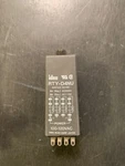 Rty-d4nu Idec Relay 100-120vac. Fixed Price $15.00.