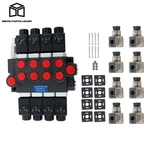 Double Acting 4 Spool Valve 3600 Psi 12v Solenoid Control Unit. Fixed Price $401.02.