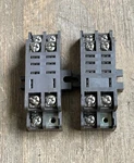 Idec Sh2b-02 Relay Socket Bases 10a 300v 8 Pin Lot Of 2. Fixed Price $8.00.