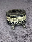 C.p. Clare & Co Em-1 120v Ac Coil For Magnecraft Mercury Relay Tested + Cont. Fixed Price $49.95.