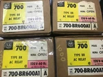 Allen-bradley 700-br600a1 Ac Relay 110v-60hz, Nema 6 N.o. Series A New. Fixed Price $75.00.