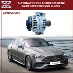 Alternator Fits Mercedes C200 C230 Clk200 E200 Slk200 A2711540202 A2711540802. Fixed Price $207.75.