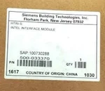 Siemens Htri-s Intel Interface Module Usa Stock. Fixed Price $58.47.