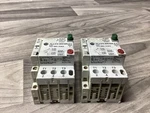 Lot Of 2 Allen Bradley 140-mn-0063 .63 A Motor Circuit Protector #134m11-b. Fixed Price $18.00.