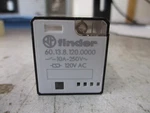 Finder Relay 60.13.8.120.0000 120v Coil Used. Fixed Price $20.00.